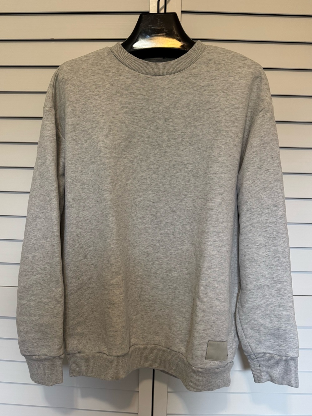 Vuori, Restore Oversized Crewneck, XS, Light Gray, Excellent Condition